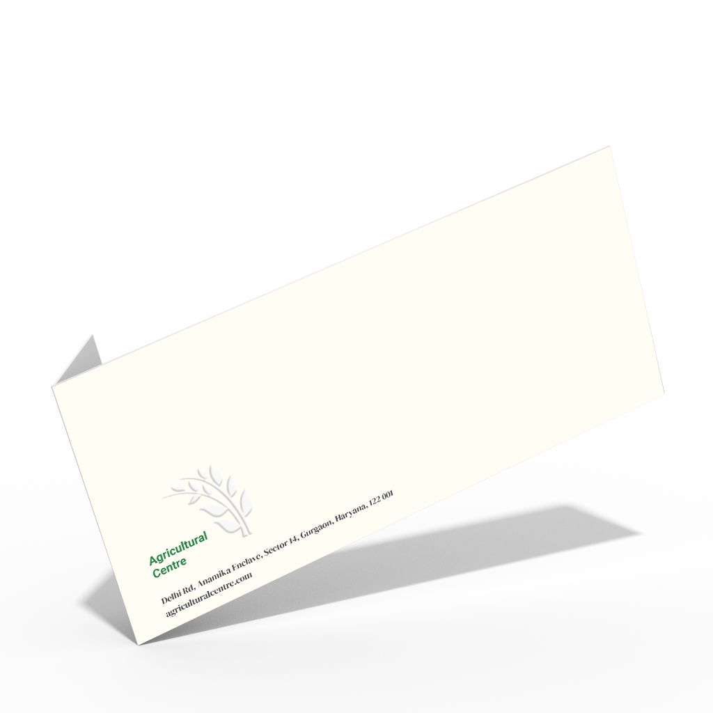 Embossed envelope