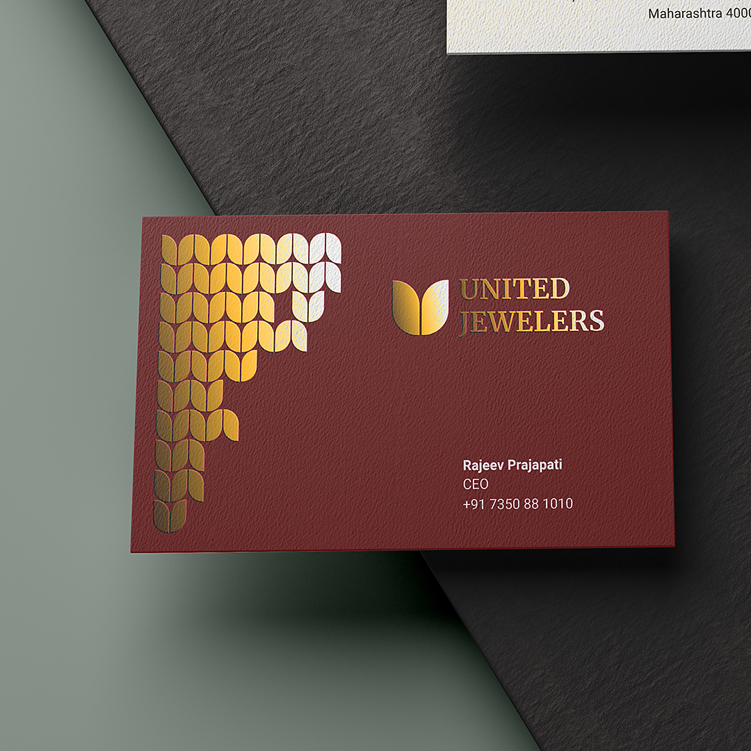 Gold Foil Business Cards